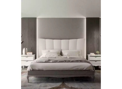 Complete's Set Bed 2x Bedside tables 3 pcs. Bedroom Sets Luxury Beds