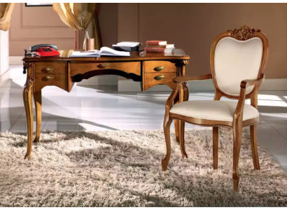High-quality Office Set Desk Chair brown Office furniture Table Wood