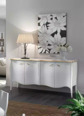 Sideboard Chest of drawers Living room Wood Modern White Luxury Cabinets Design
