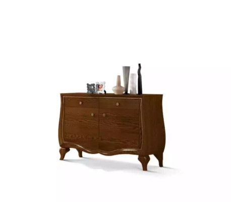 Sideboard Living room Chests of drawers Drawers Wood Wooden cabinet Brown new