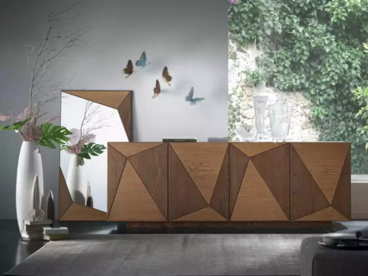 Chest of drawers Sideboard Living room Wooden Cabinet Wardrobe Wood Italy Sideboard