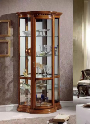 Cabinets Wood Display case Glass Wardrobe Real wood Living room Furniture Sideboard