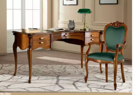 Desk Design Classic Luxury Office Furnishings Wooden Desks