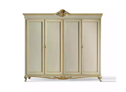 Classic Furniture Shelf Wardrobe Bedroom Italian Design Wood new
