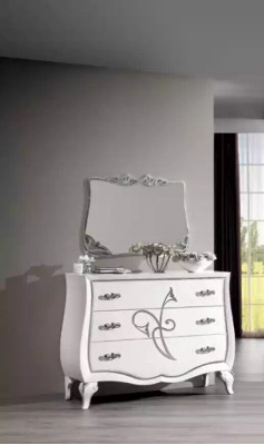 Sideboard Chest of drawers Designer Luxury Cabinets Wood White Chests of drawers Modern new