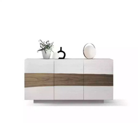 Sideboard Wood Chests of drawers Furniture Living room White Modern Wardrobe new