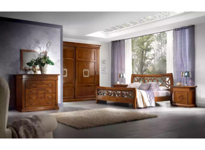 Bedroom Complete Bed 2x Bedside tables 5 pieces. Design Luxury Complete it