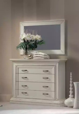 Chests of drawers Italian Style Furniture Mirror 2-piece Chest of drawers Sideboard Wood