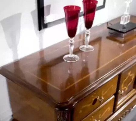 Brown Sideboard Chest of drawers Cabinets Wood Luxury Living room Furniture Wardrobe
