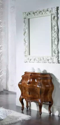 Bedside table Side table Furniture Italian Furnishings Classic Wood