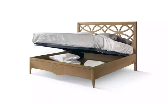 Design Bedroom Sets Bed 2x Bedside tables Classic r Luxury Furniture 5pcs