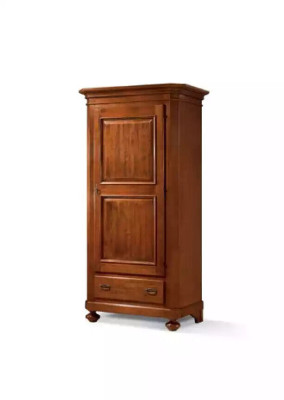 Bedroom Wood Wardrobe Coat rack Furniture Design Wardrobe Brown