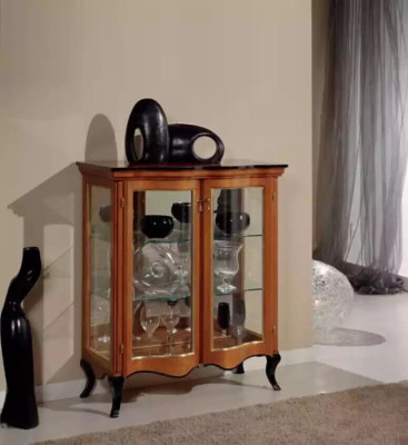 Display case Wardrobe Classic Furniture Living room Cabinets Sideboard Italy
