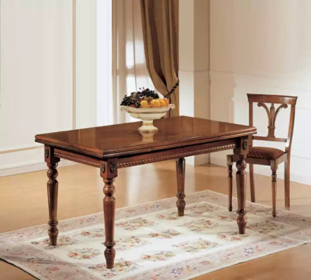 Luxury Table Brown Tables Dining room Dining table Italian design new
