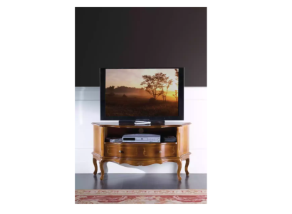Classic r Luxury Sideboard Designer TV Lowboard Drawers Brown Wood
