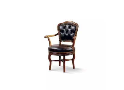 Office Armchair Luxury Chair Office chair Imitation leather Designer Armchair Wood Furniture