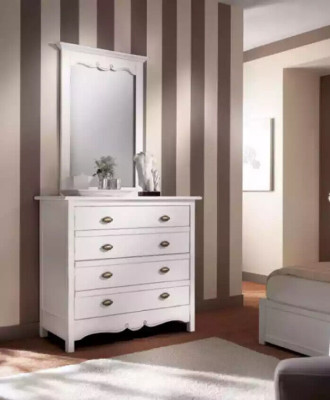 Modern Bedroom Bed 2x Bedside tables Chest of drawers Wardrobe Set