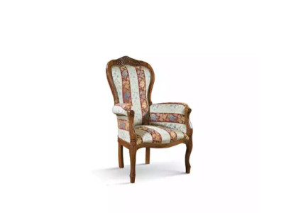 Armchair 1 Seater Sofas Seat Fabric Living room Textile Luxury Furniture Single Seater