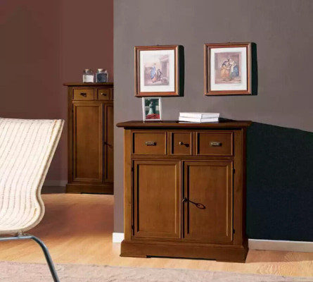 Sideboard Chest of drawers Wardrobe Braun Chests of drawers Design Cabinets Wood new