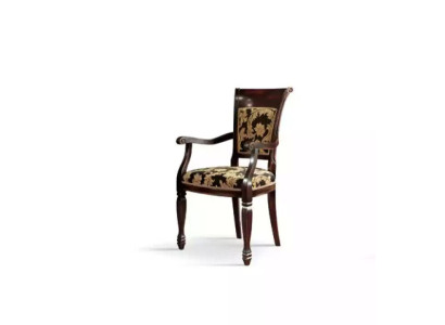 Chair Braun Design Living room Dining room Wood Upholstery with Armrest new
