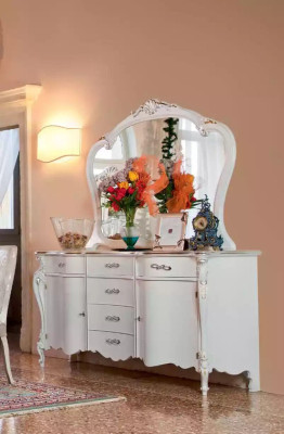 Chest of drawers Mirror drawers luxury shelves Furniture Group New set of 2