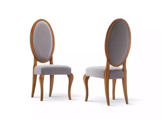 Dining room Chairs Wood Luxury Armchair Chair Brown Living room Furniture new