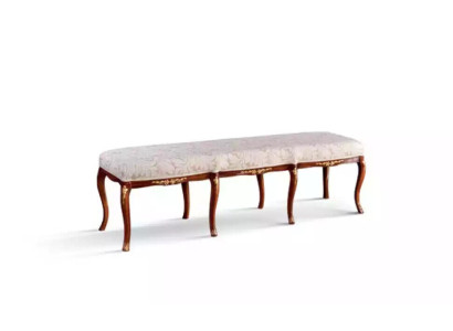 Classic Brown Bench seat Design Textile new Upholstery Fabric Seat furniture new