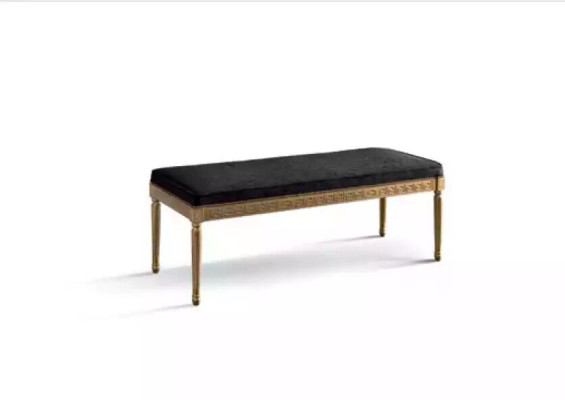 Stool upholstered bench Designer Bench seat Living room Classic r Furniture new