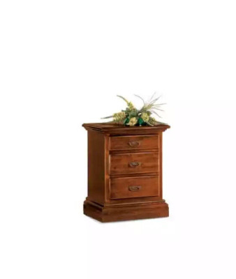 Bedside table Design Table Furniture Wood Bedroom Side table Brown new