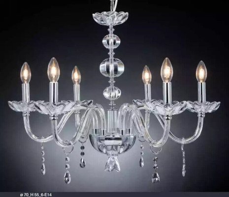 Luxury Crystal Chandelier Pendant Lamp Designer Hanging Chandelier Glass