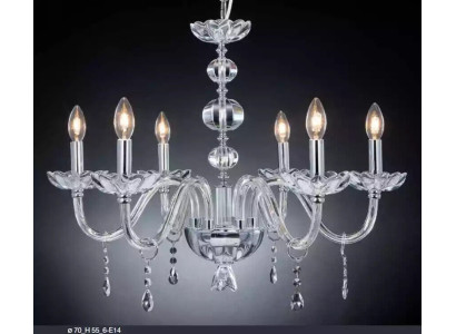 Luxury Crystal Chandelier Pendant Lamp Designer Hanging Chandelier Glass