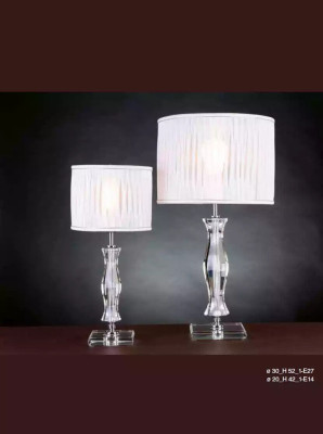 Light fixture Crystal Lamp Table Lamp White Standing Bedside table new Desk
