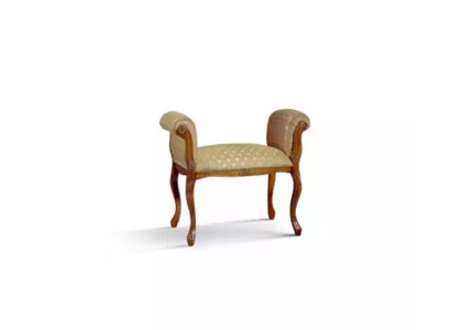 Stool Furnishings Beige Bench seat Designer seat furniture upholstered bench benches