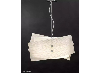 Stylish Ceiling light classic White hanging chandelier with 2x Lamps new