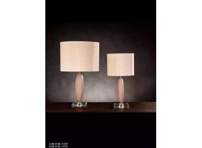 Table lamp beige Crystal Chandelier Classic table lamp new