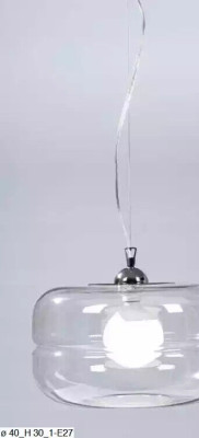 Modern transparent hanging chandelier pendant light ceiling chandelier design
