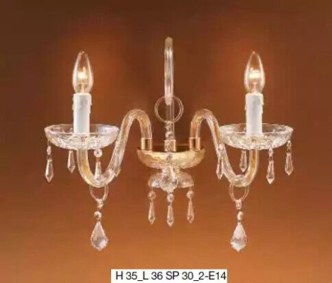 Classic Wall Light Luxury Chandelier Crystal Lamp Luster Style