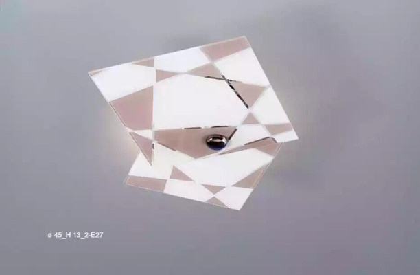 Modern luxurious Chandelier ceiling hanger Chandelier 2x Lamp Light fixture