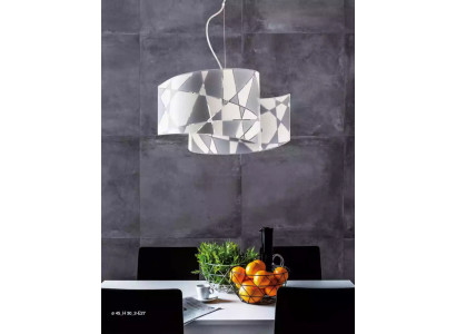 Stylish ceiling chandelier Modern kitchen hanging chandelier 2x lamps design