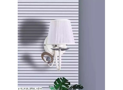 White Wall Sconce Designer Luxury Lamp Chandelier Classic Style
