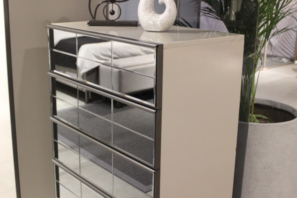 Chest of drawers Glass Chests of drawers Wardrobe Modern Sideboard Bedroom Loft new