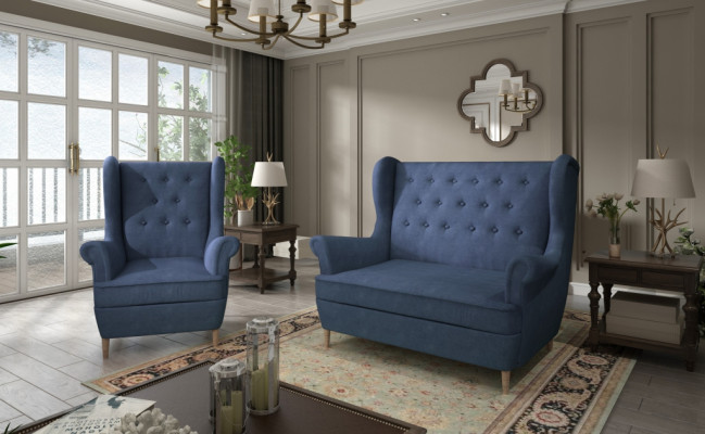 Chesterfield Couch Upholstery 2+1 Seater Upholstered furniture Couches Sofa set Sofas