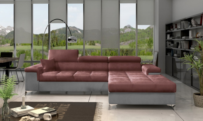 L-shape Couch Living landscape Corner sofa Suite Modern Design Sofa Fabric Textile new