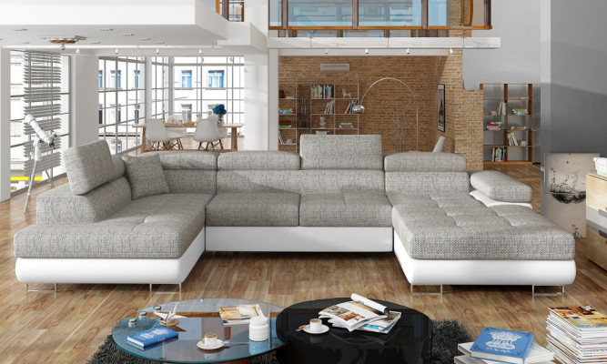 Fabric U-shape Couch Living landscape Corner sofa Suite Modern Design Sofa Modern new