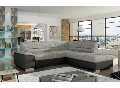 Fabric Corner sofa L-shape Sofa Couch Design Upholstery Modern Textile Seat Cushion Group