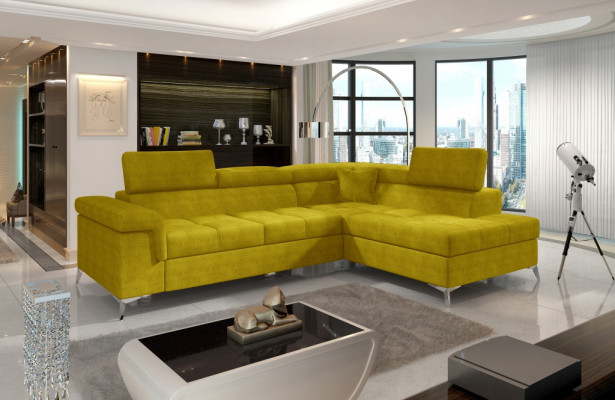 Corner sofa L-shape Sofa Couch Design Upholstery Sofa bed Textile Bed function Textile