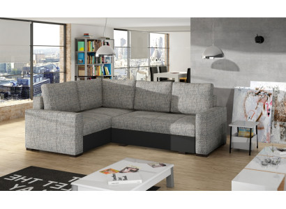 Corner sofa L-shape Sofa Couch Upholstery Corner sofas Living landscape Leather sofa Furniture Fabric