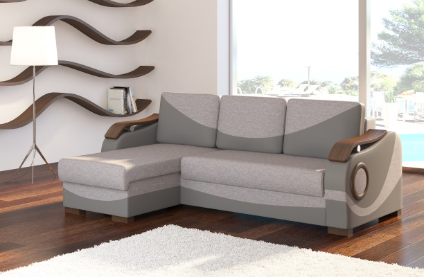 Bed function Functional Sofa bed Corner sofa Textile Fabric Couch Upholstery Suite