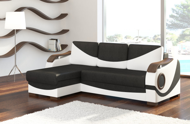 Bed function Functional Sofa bed Corner sofa Textile Fabric Couch Upholstery Suite