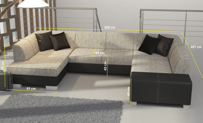 Sofa Couch Modern Sofa bed Couch Bed function Upholstery Corner suite